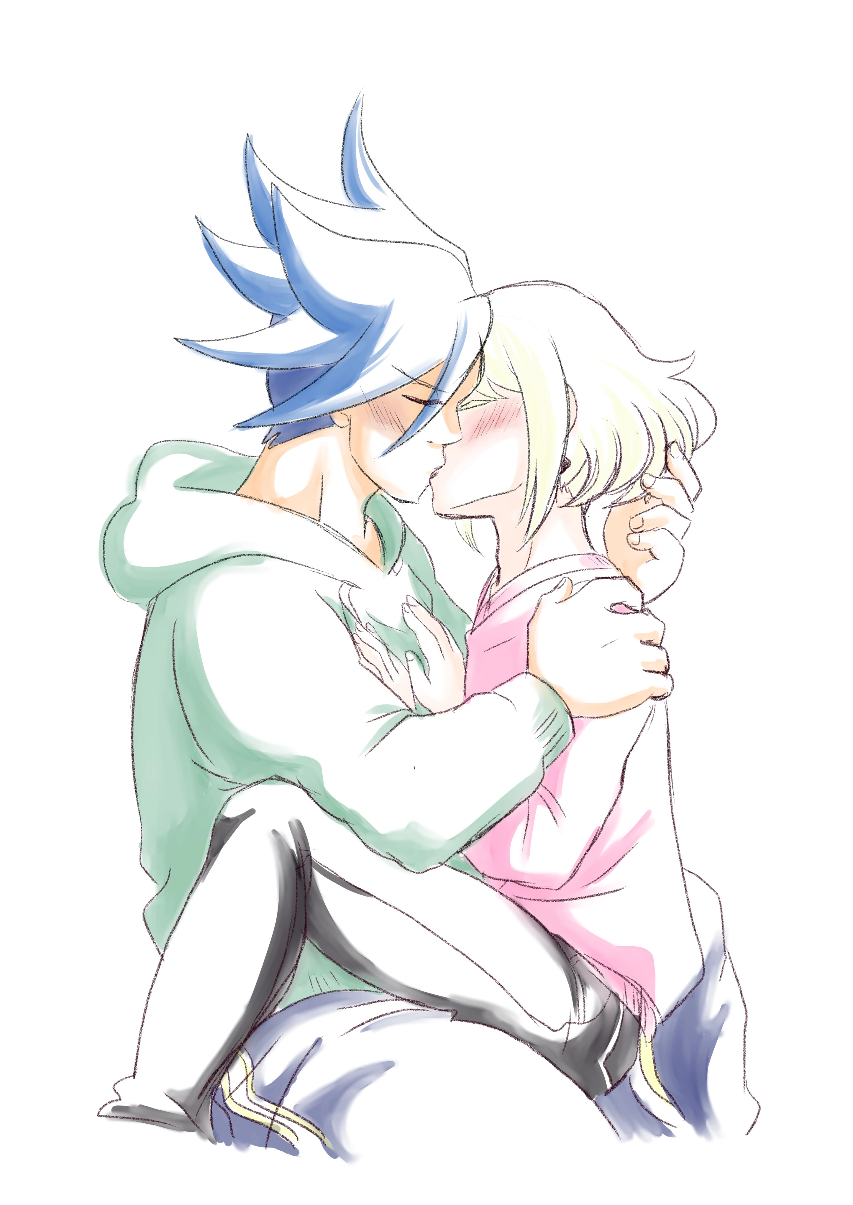 Cover: Promare (LioGalo / GaloLio) Mini Comics