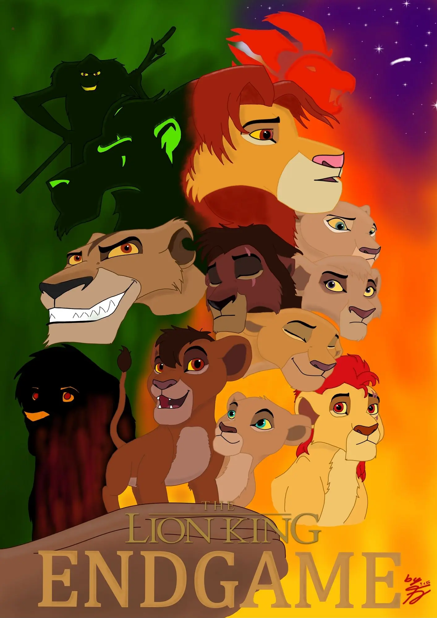 Cover: König der Löwen Das Endspiel