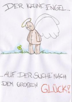 Cover: Der kleine Engel auf der Suche nach dem großen Glück