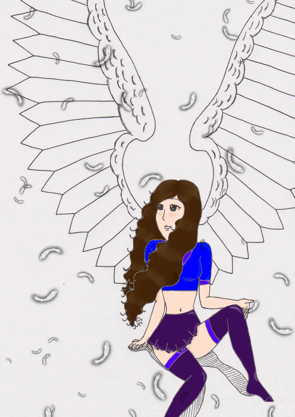 Cover: A Demon with Angel wings!