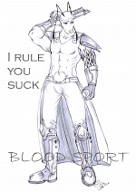 Cover: BLOOD SPORT - I rule you suck!
