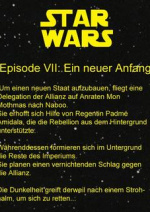 Cover: Star Wars Episode VII - Ein neuer Anfang Teil I