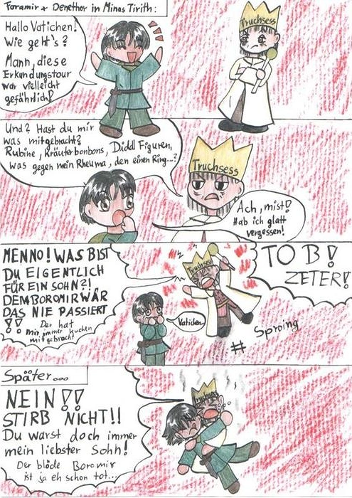 Cover: Herr der Ringe Kurzcomics