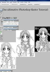Cover: DuPRT ~ Das ultimative Photoshop Raster Tutorial >D