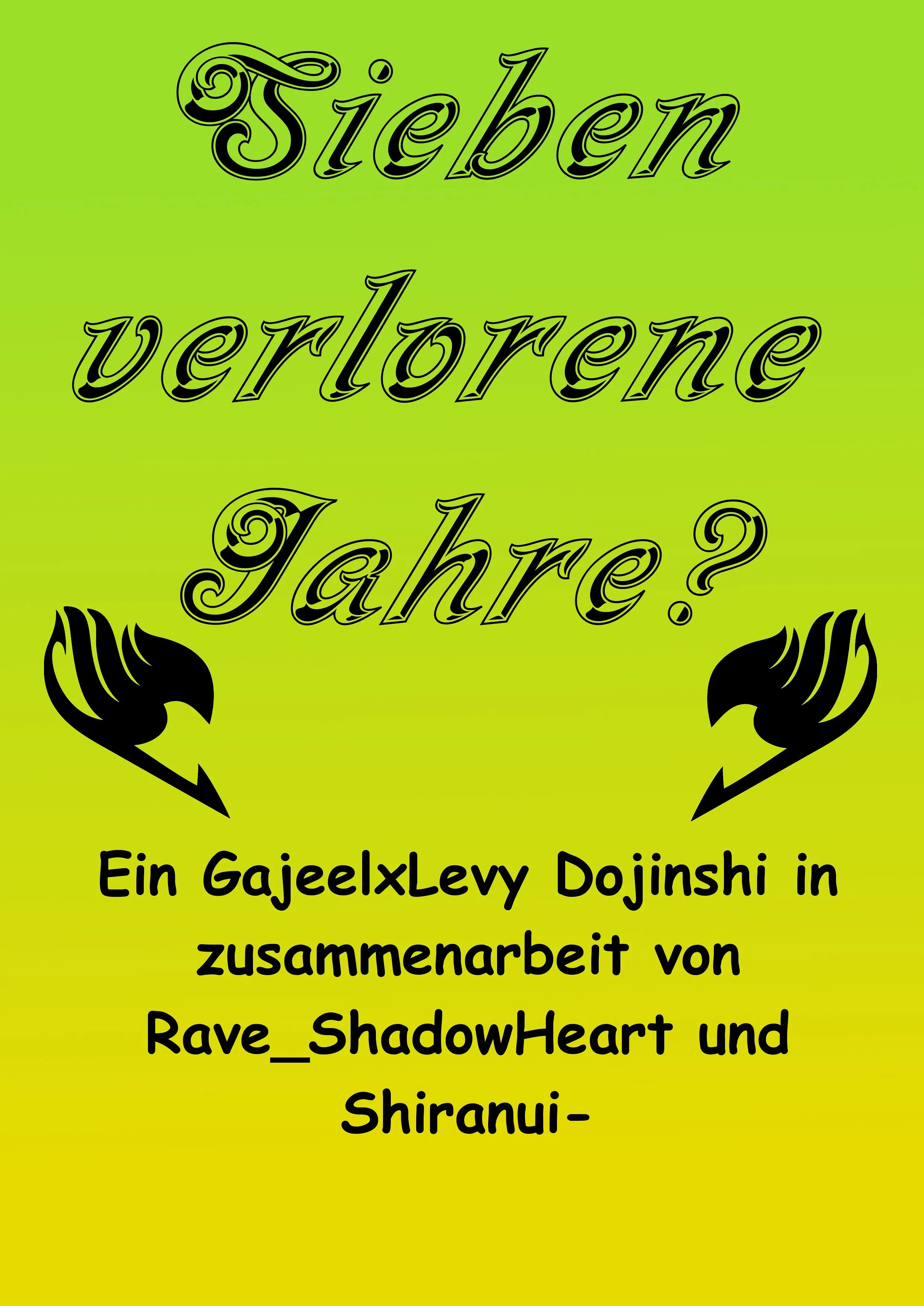 Cover: Sieben verlorene Jahre?