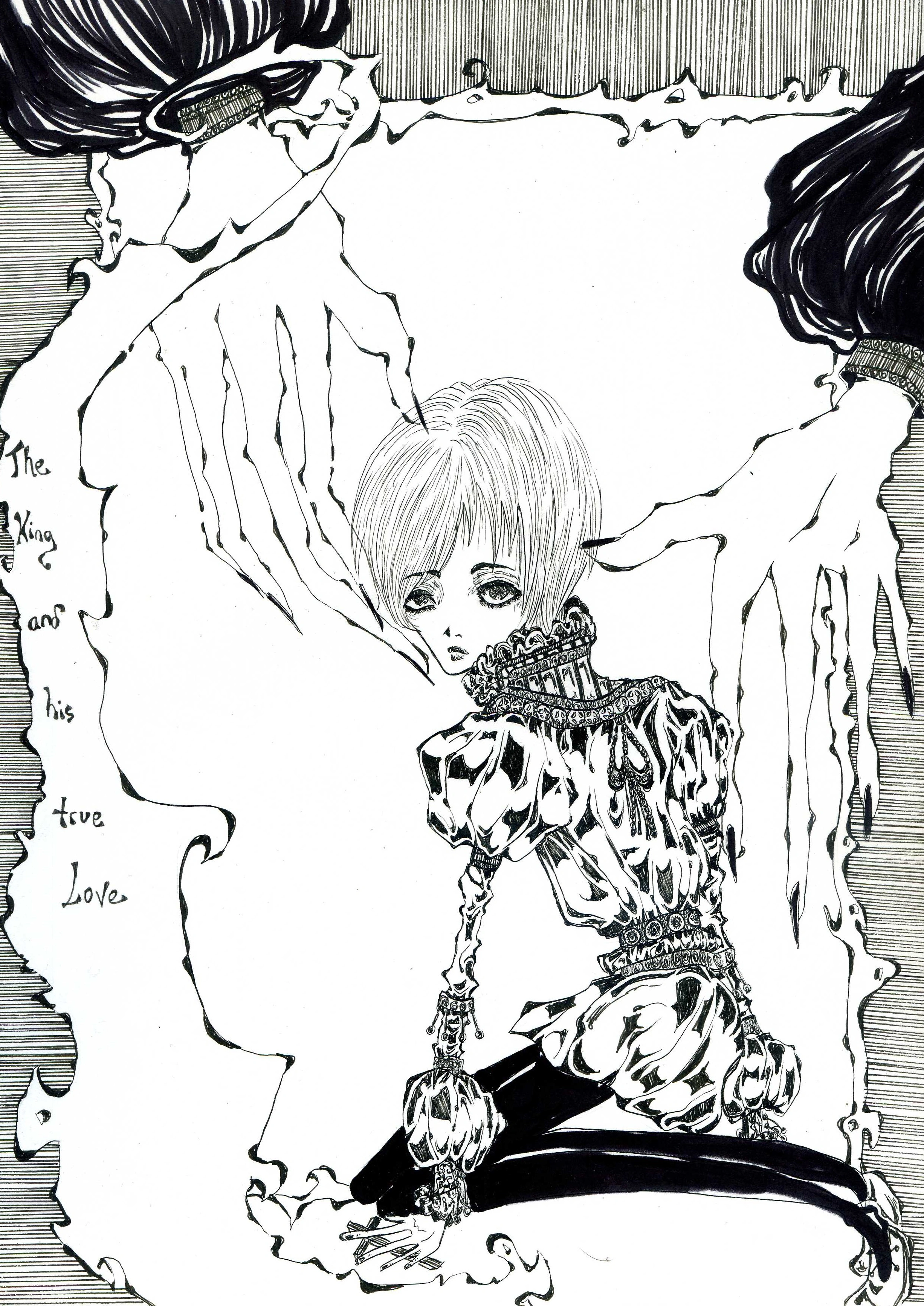 Cover: The king and his true love