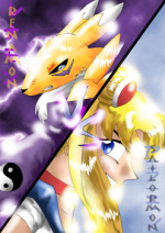 Cover: Renamon VS Sailormon