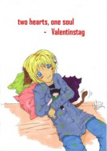 Cover: two hearts, one soul  - Valentinstag