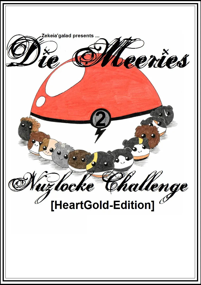 Cover: Die Meeries - Nuzlocke Challenge [HeartGold-Edition] (Band 2)