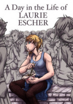 Cover: A Day in the Life of Laurie Escher (MangaMagie 2010)