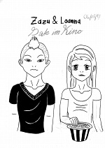 Cover: Zazu und Loanna - Date im Kino