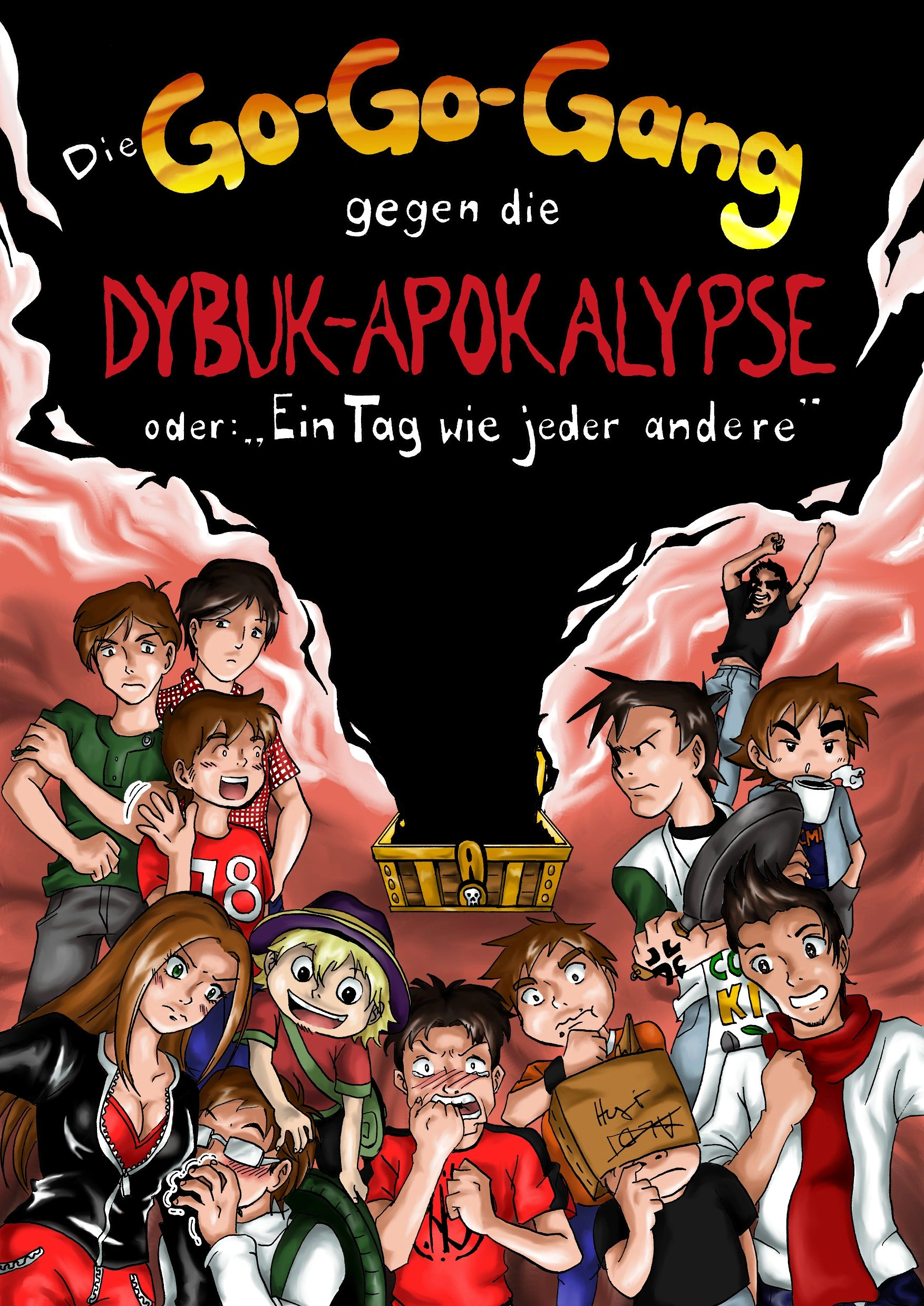 Cover: Die Go-Go-Gang gegen die Dybuk-Apokalypse oder Ein Tag wie jeder andere