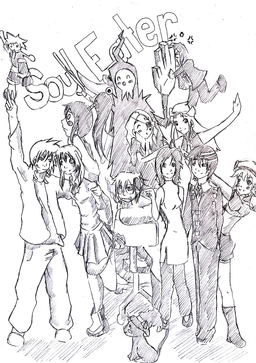 Cover: Soul Eater Comicstripe Sammlung