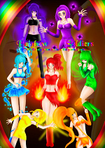 Cover: Rainbow Soldiers - Die Kriegerinnen des Regenbogens