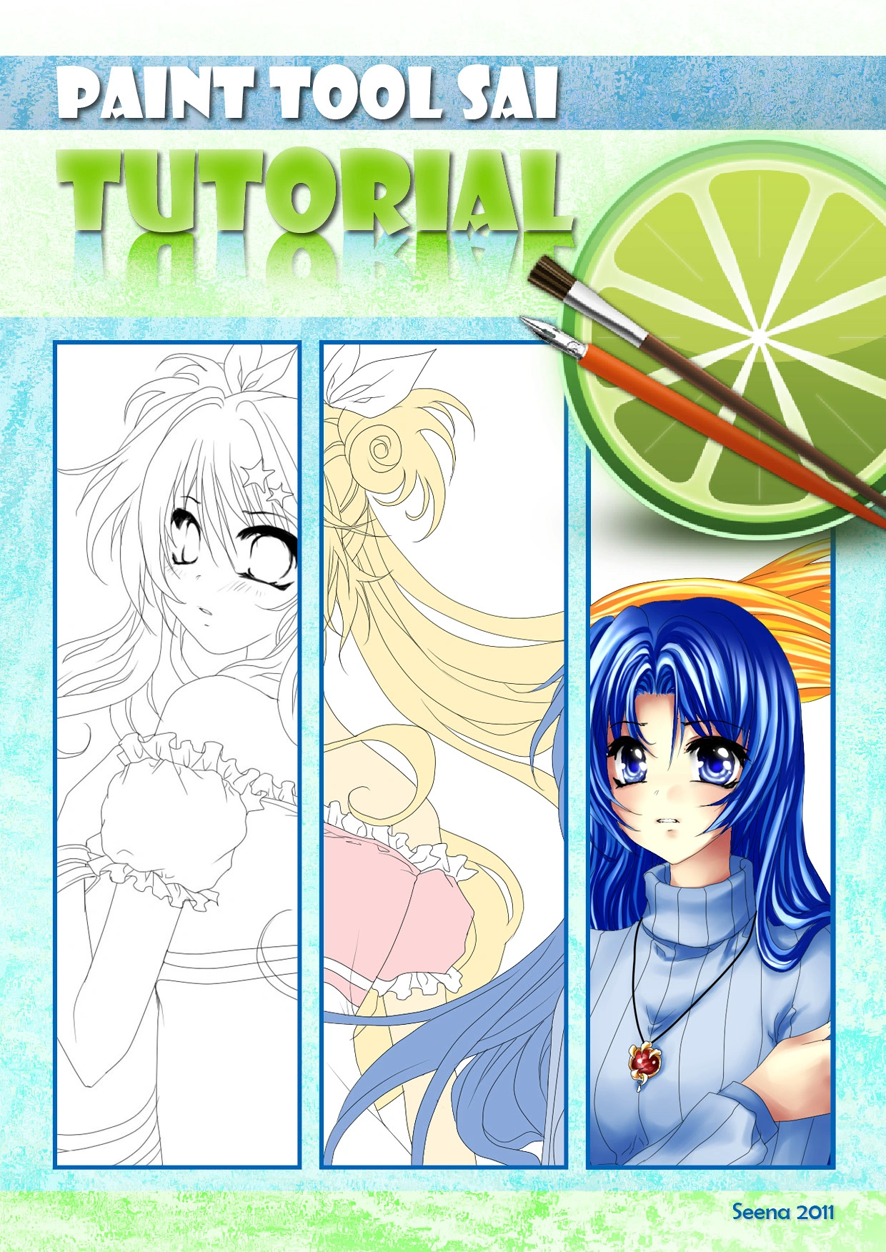 Cover: Seenas Paint Tool Sai Tutorial