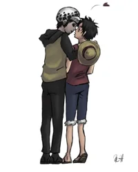 Fanart: Law x Ruffy