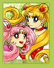 "Sailor Chibimoon & Sailor Moon" by Unkraut