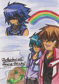 Fanart: The Rainbow will show us the Way-neues fanfic cover