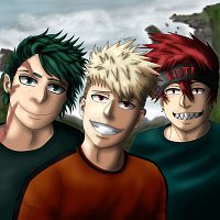 Fanart: Izuku, Katsuki and Eijiro