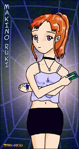 Fanart: Ruki Makino - Digimon Alpha Generation Version