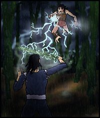 Fanart: Fight in the Bambooforest