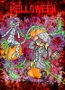 Halloween-bild~nur von mir coloriert~für Yokomes WB