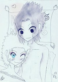 Fanart: SasuNaru <3