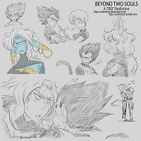 Fanart: DBZ - Beyond two Souls - Samples 1