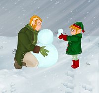 Fanart: do you want to build a snowman