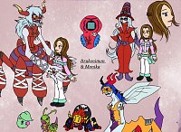Fanart: Digimon Afterwards Arukenimon Profile
