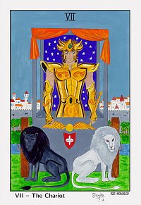Fanart: Saint Seiya Tarot - Arcana VII: The Chariot