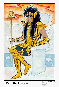 Fanart: Saint Seiya Tarot - Arcana IV: The Emperor