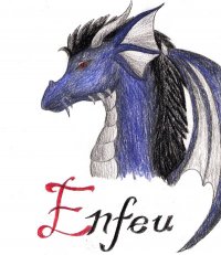 Fanart: Enfeu - der dunkle Drache