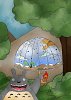 Wichtelbild für Zitronenbomber - Totoro meets Calcifer