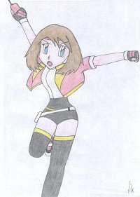 Fanart: Maike als Pokémonranger