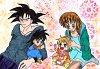 Black Goku & Sheru - Quiet Time Mum and Dad