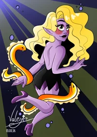Fanart: She's Electric (Zombaes Forever) + Speedpaints