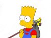 Bart Simpson auf der Flucht ^.^
