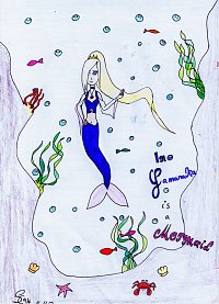 Fanart: Ino als Meerjungfrau