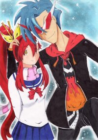 Fanart: 「 Happy School Life - Tengen Toppa Gurren-Lagann Gakuen Adventures 」