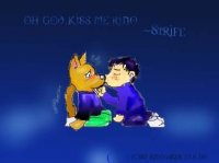 Fanart: oh god, kiss me Rino