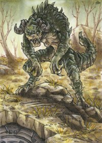 Fanart: Deathclaw - Fallout (WaPa - KAKAO)