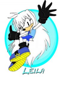 Fanart: Leila the Hedgehog mit neuen Kleidung