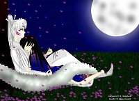 Fanart: Sesshomaru und Kagome