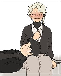 Fanart: Kagurabachi: when he slep on your lap