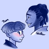 Fanart: Teenage Ran & Walker