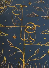 Fanart: #3537 "Golden black scratch owlys"