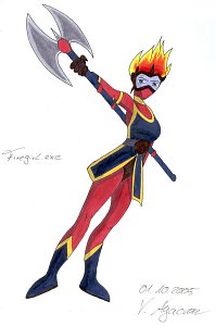 Fanart: Firegirl - Für mein Rowan Ayamaki!