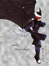 Fanart: Black Angel "Dark" - Für Delta und Maha!