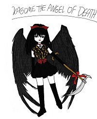 Fanart: Kagome the Angel of Death